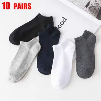 10 Párů Vysoce Kvalitní Ženy Ponožky Prodyšné Polyesterové Sportovní Ponožky Neviditelné Low Cut Kotník Ležérní Loď Ponožky
