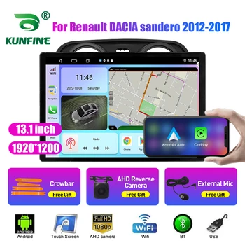 13.1 palcový Auto Rádio Pro Renault DACIA sandero 12-17 Auto DVD GPS Navigace Stereo Carplay 2 Din Centrální Multimediální Android Auto