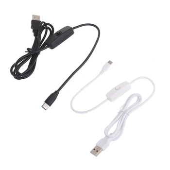 1M Kabel withSwitch Podporuje Rychlé Nabíjení Typu C USB2.0 Kabel Adaptéru