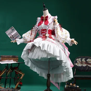 2023 Miku 15. Výročí Cosplay Kostým Růžové Roztomilé Lolita Princezna Šaty Oblek Vocaloid Miku Jednotné Karneval Šaty