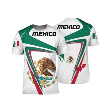 2023 NOVÉ Mexiko 3D Tištěné t-shirt Harajuku Streetwear trička Hip hop Muži Pro Ženy Krátký Rukáv 04