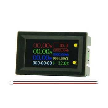 20A 9 V 1 IPS LCD Napětí, proudů Power Energy Voltmetr Ampérmetr Baterie, Zkouška Elektřina Metr