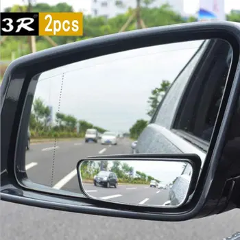 2KS Pronájem Blind Spot Zrcadlo Nastavitelný o 360 Stupňů Bezrámové Zpětná Široký Úhel Kulaté Konvexní pro Parkování Zadní Pohled Zrcadlo Díly