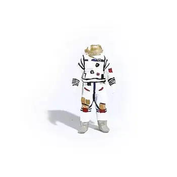 3 Kusy 1/64 Astronaut Figurky Mini Astronaut Hračky Ručně Malované Pryskyřice Sběratelství Spaceman Model pro Uspořádání Party Laskavost