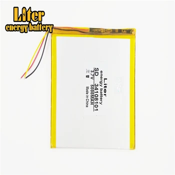 3 line 34108101 3.7 V 5000mah 35100110 lithiumion Polymer Baterie S Vysoce Kvalitní Li-ion Tablet pc baterie Pro 7,8,9 palce