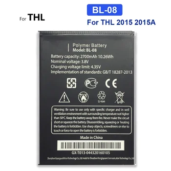 BL-08 Mobilní Telefon Baterie Pro THL 2015 2015A 2700mAh