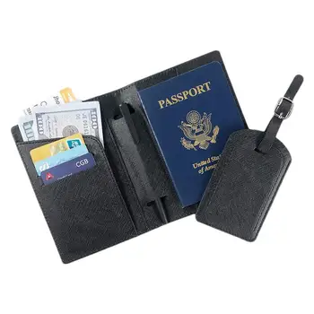 Cestovní pas Držák Pro Rodiny PU Kožené cestovní Pas Ochranné Peněženky Vizitku Taška Multifunkční Cestovní Cash Organizer