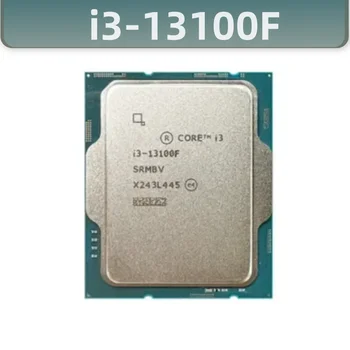 Core i3-13100F i3 13100F CPU 4 Jádra 8 Vláken, L3=12MB 10NM Proces 3.4 GHz 58W 128 G LGA 1700 Processador