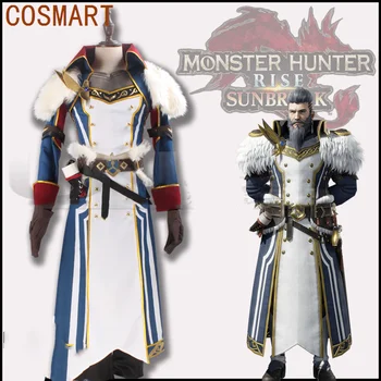 COSMART Hry Monster Hunter: Rise Admirál Galleus Cosplay Halloween Jednotná Muži Karneval Párty Oblečení