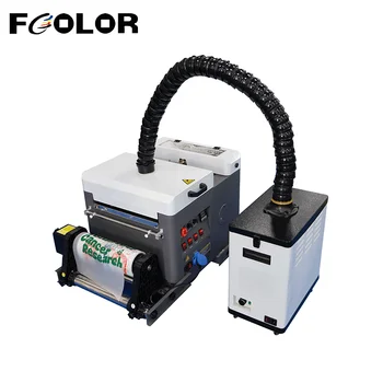 FCOLOR 30 cm DTF Prášku Shaker s DTF Kouř Čistička Odsávací pro Epson L8050 L1800 1390 1400 XP600 DX5 A3 DTF Tiskárny