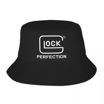 Glock Perfection Bucket Čepice Letní Rybář Čepice Venkovní Sportovní Beach Sun Rybářský Klobouk Vtipným Potiskem Bob Panama Klobouk