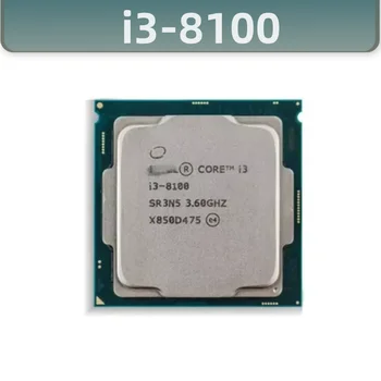 i3-8100 i3 8100 3.6 GHz Quad-Core Quad-Thread CPU Procesor 6M 85W LGA 1151