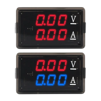 M5TF Voltmetr Ampérmetr pro Auto, Auto Baterie Monitorování DC0-100V 10A AmpVolt Měřidlo