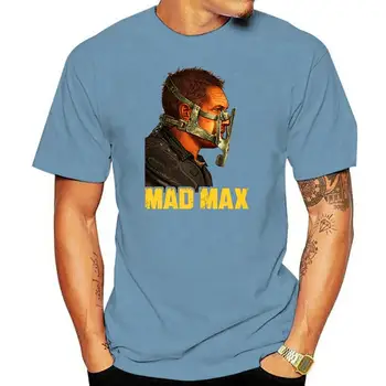 Mad Max Fury Road V7 Plakát k Filmu Tom Hardy Tričko Černé Červené Všechny Velikosti S-3Xl Unisex Loose Fit Tričko