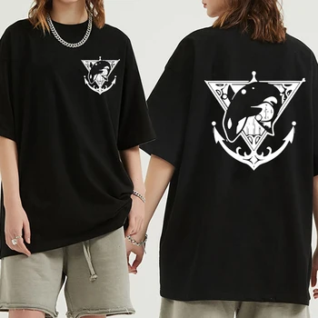 Mashle Harajuku Vtipné Mashle: Magie a Svaly Košile Anime Easton Magic Academy Domy Orca Logo T-Shirt Krátký Rukáv Muži Ženy