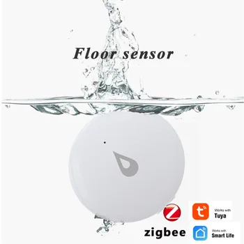 Mini Tuya ZigBee Úniku Vody Senzor Přetečení Detekce APP remote Dálkové IP68 Vodotěsné Prachotěsné, Ochrana Proti Úniku Vody