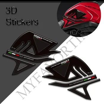 Monster 950 NOVÝ Motocykl Tank Pad Nálepky Ochranu Kolena Obtisky Pro Ducati MONSTER 950 2021 2022 Plyn Topný Olej 3D Nálepky Sada
