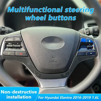Multifunkční Volant Přepínač Auto Styling Tlačítko pro Hyundai Elantra AD 1.6 L 2016 2017 2018 2019 Interiérové Doplňky