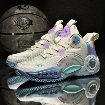 Nové lehké basketbalové boty, prodyšné, pohodlné, sportovní boty na basketbal, školení tenisky pro muže a ženy