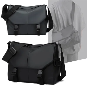 Nové pánské dojíždějící podnikání crossbody taška módní univerzální, volný čas, nepromokavý velkou kapacitu sportovní taška přes rameno