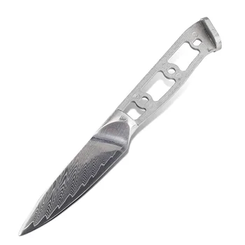 Nůž Prázdné DIY Vlastní Ovoce, Loupání Nůž 3,5 Palcový Damašek Oceli Nůž Loupací Nůž OEM/ODM Výrobní Přizpůsobení