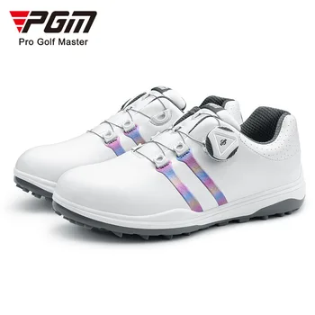 PGM nové golfové boty dámy anti-slip hroty tenisky barevné Golfové dámské boty.