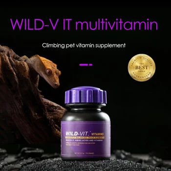 Plazů Ještěrka Vápníku Prášek Lezení Pet Vitamin D3 Komplexní Vitamíny a Minerály Pet Výživa a Produkty pro Zdraví
