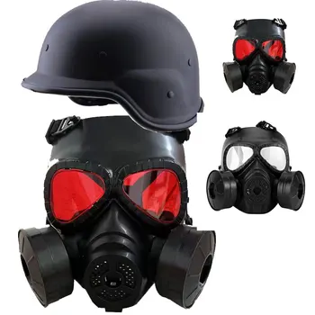 Plynová Maska Dýchací Masku Kreativní Jevištní Výkon Vrtule pro CS Pole Zařízení Cosplay Ochranu Halloween Zla