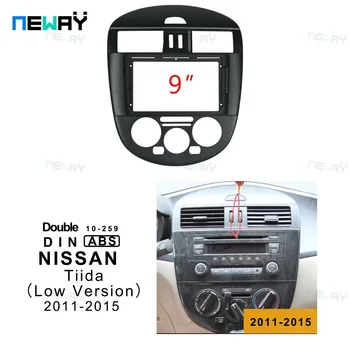 Pro Nissan Tiida 2011-2015(Nízká Verze) autorádia instalační sada obložení panelu autorádia Rám Adaptér Kryt