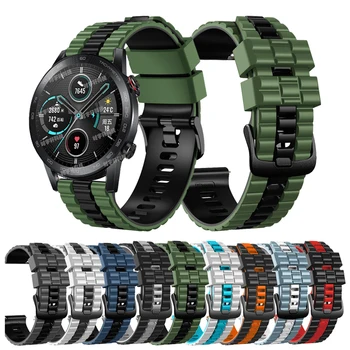 Pro Čest Magic 2 46mm SmartWatch Náramek Pásy Nové Silikonové Popruh 22mm Sport Watchband Pro Čest Sledovat GS Pro/GS 3/Huawei GT