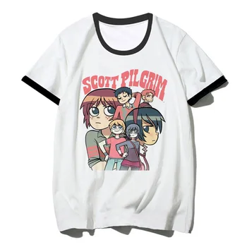 Scott Pilgrim tričko ženy streetwear tričko dívka Japonské streetwear komické oblečení