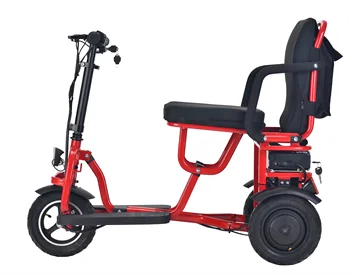 Snadné Přenášení Skládací Elektrická Tříkolka 3 Kola Čína Velkoobchod Elektrické Mobility Scooter Skládací Pro Seniory, Zdravotně Postižené