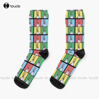 Velký Chungus Kryt Ponožky Mládeže Černé Fotbalové Ponožky Unisex Dospělé, Dospívající Mládež Ponožky Personalizované Vlastní 360° Digitální Tisk Vtipné Ponožky