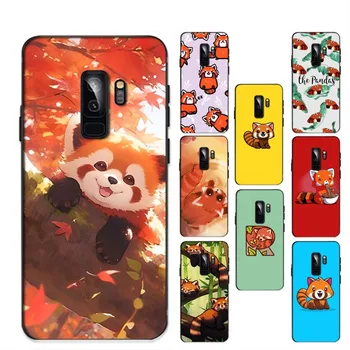 Červená Panda Roztomilé Telefon Pouzdro Pro Samsung S 20 21 22 23 plus Ultra pro Redmi Note 8 9 10 11 pro Huawei Y 5 6 9