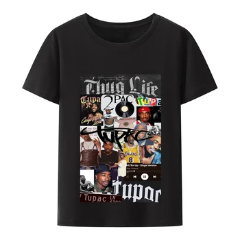 Četné Tupac Portrét Písmena T-shirt Boys Módní Vintage Ležérní Streetwear Krátký Rukáv T Tričko Streetwear