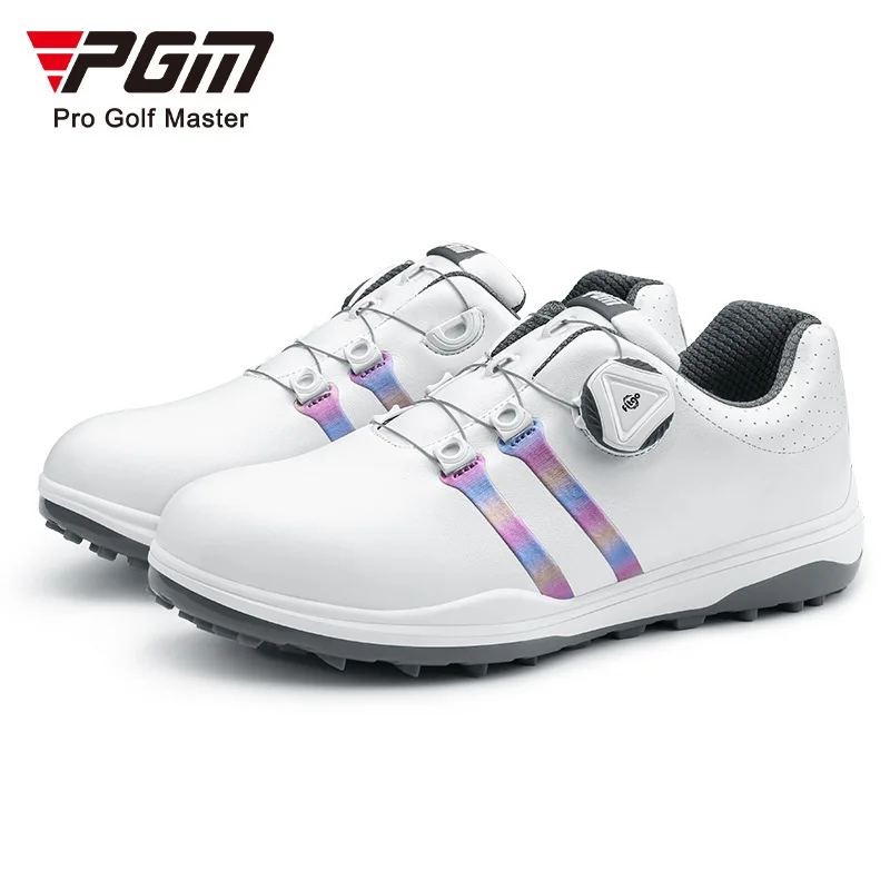 PGM nové golfové boty dámy anti-slip hroty tenisky barevné Golfové dámské boty.